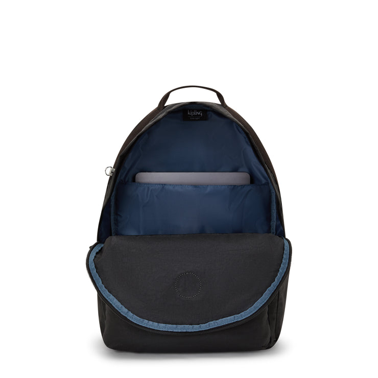 Kipling Large Backpack Unisex New Valley Black Damien L