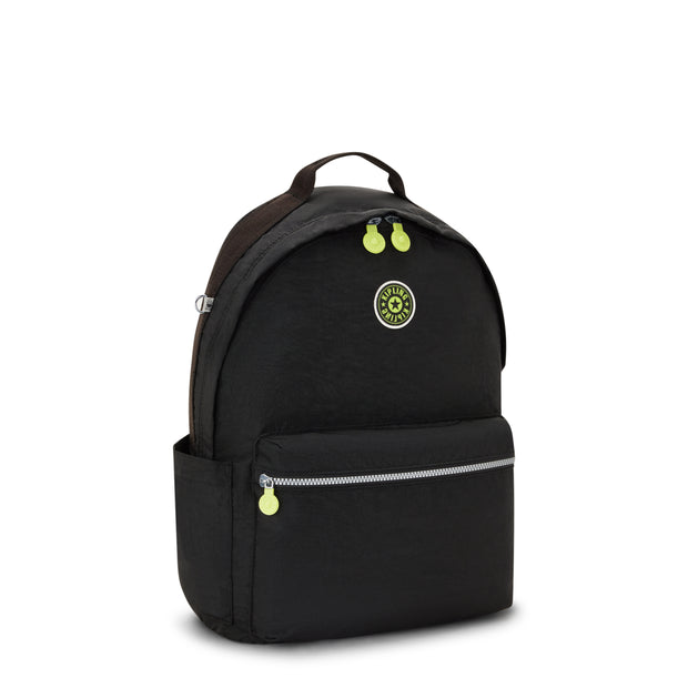 Kipling Large Backpack Unisex New Valley Black Damien L