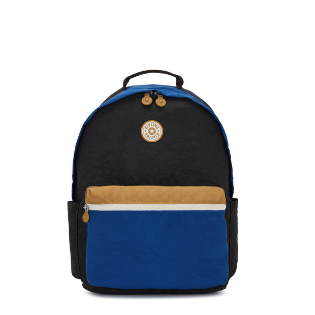 KIPLING Large Backpack Female Duo Blue Beige Damien L
