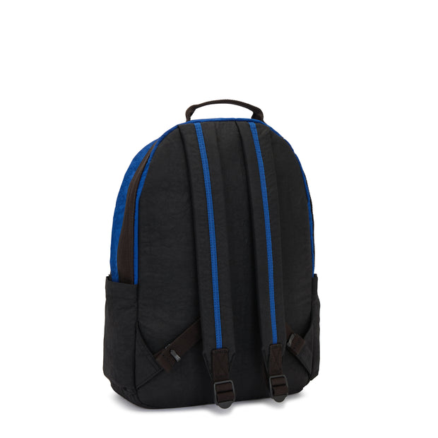 Kipling Large Backpack Female Duo Blue Beige Damien L