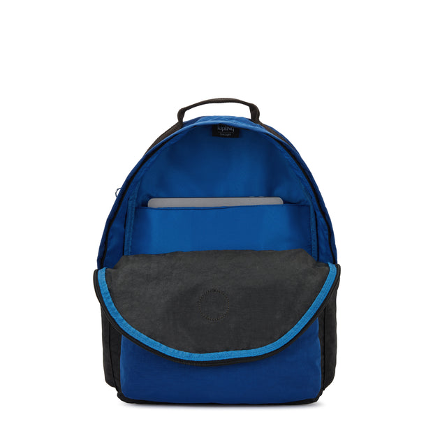 Kipling Large Backpack Female Duo Blue Beige Damien L