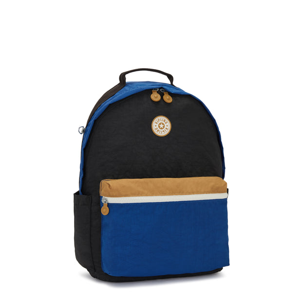 Kipling Large Backpack Female Duo Blue Beige Damien L