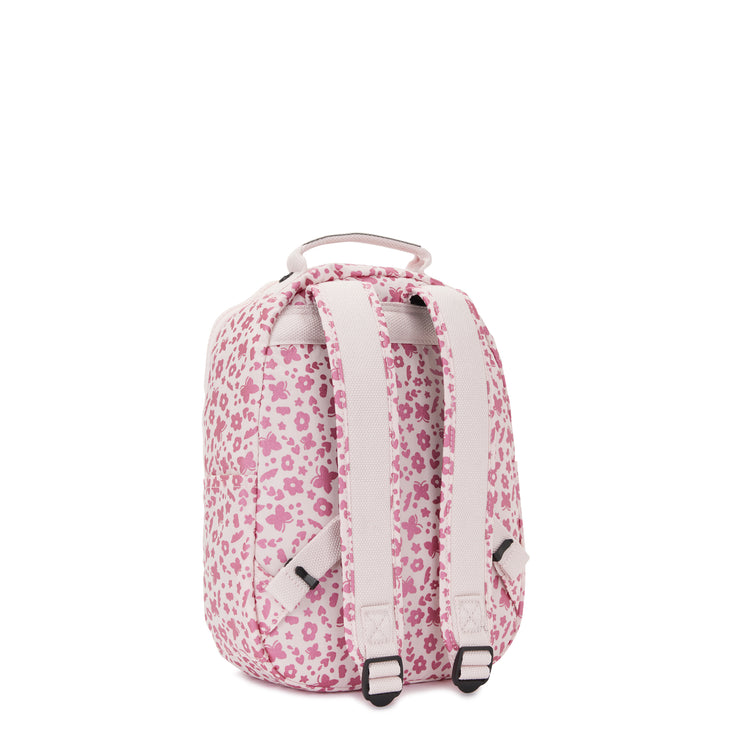 Kipling Small Backpack (With Laptop Protection) Female Magic Floral Seoul S