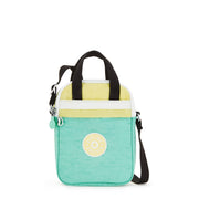 KIPLING Small Crossbody with Zipped Closure & Top Ha Unisex Lively Teal Levy
