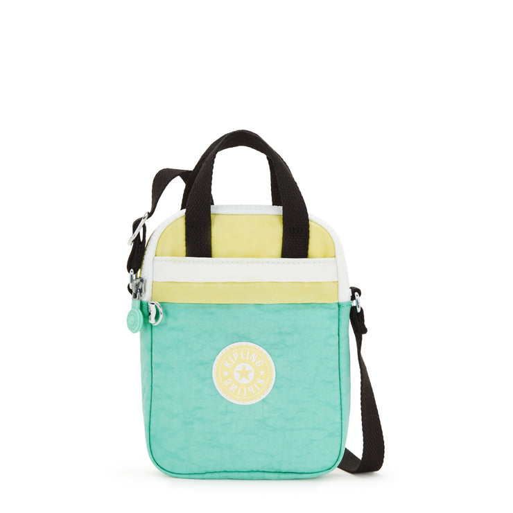 KIPLING Small Crossbody with Zipped Closure & Top Ha Unisex Lively Teal Levy