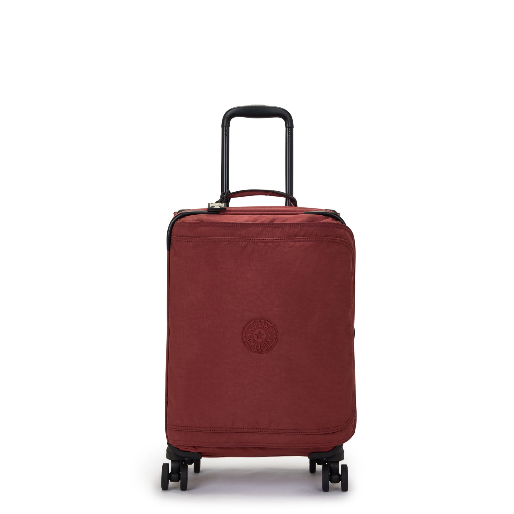 Kipling Small Cabin Size Wheeled Luggage Female Flaring Rust Spontaneo