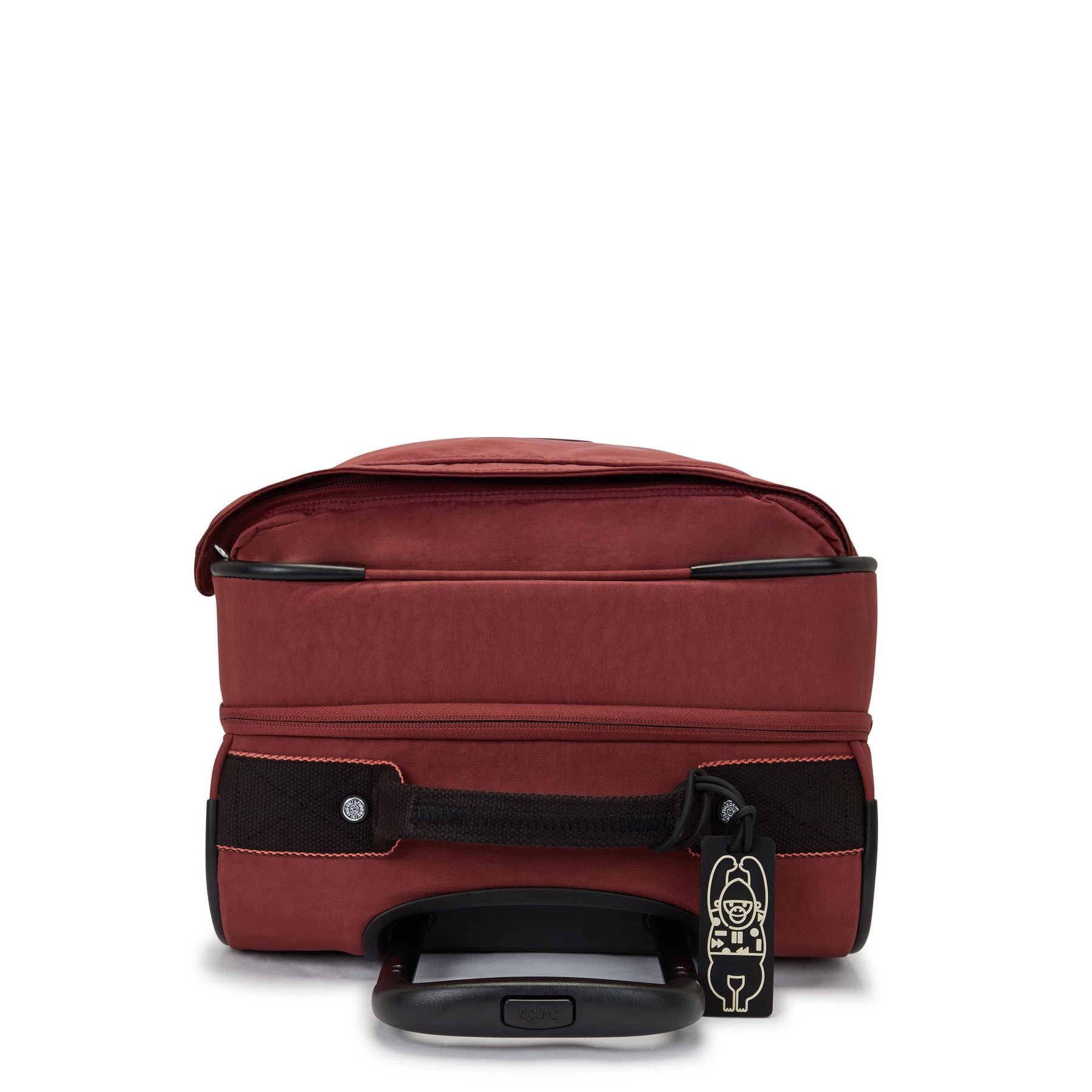 Kipling Small Cabin Size Wheeled Luggage Female Flaring Rust Spontaneo
