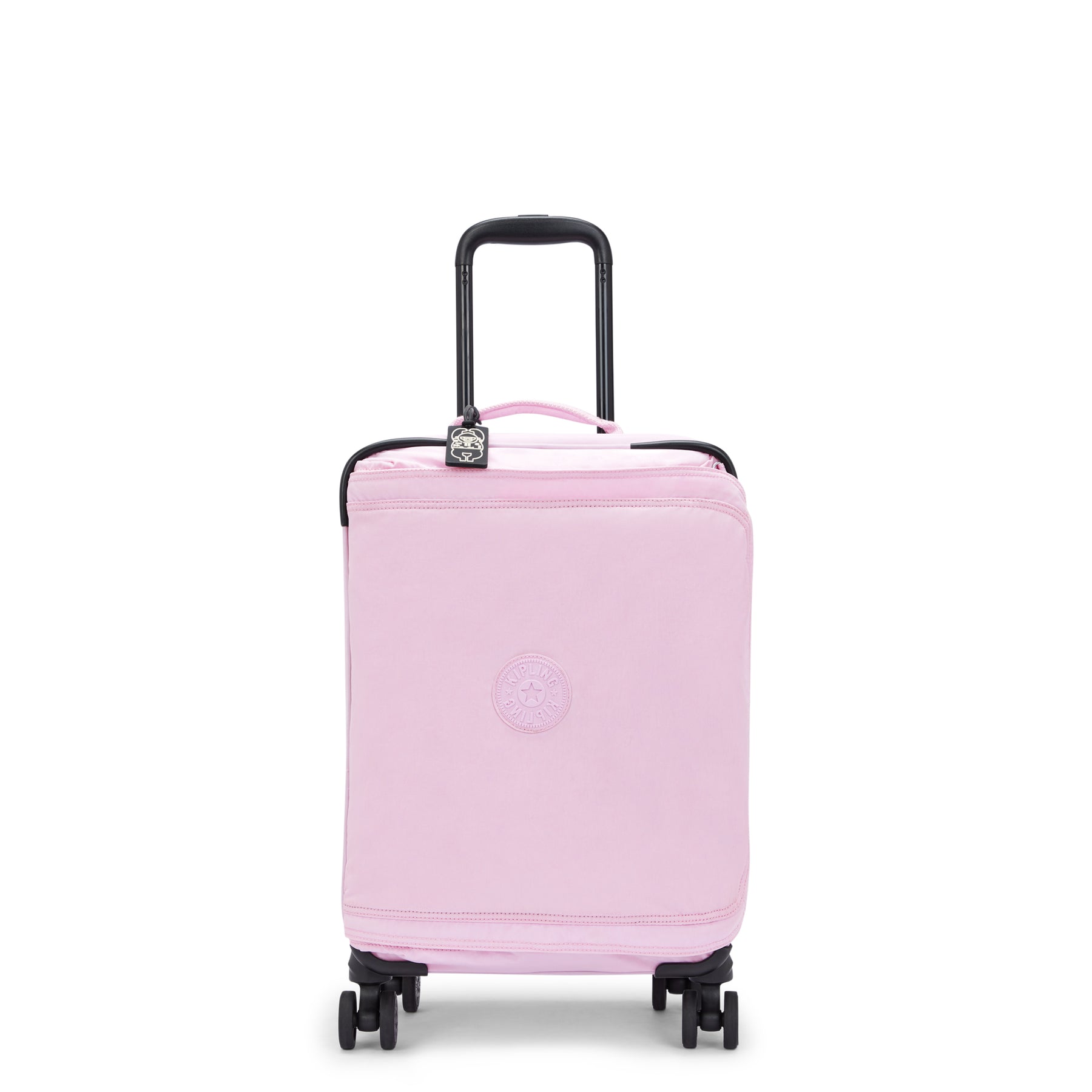 KIPLING Small cabin size wheeled luggage Female Blooming Pink Spontane