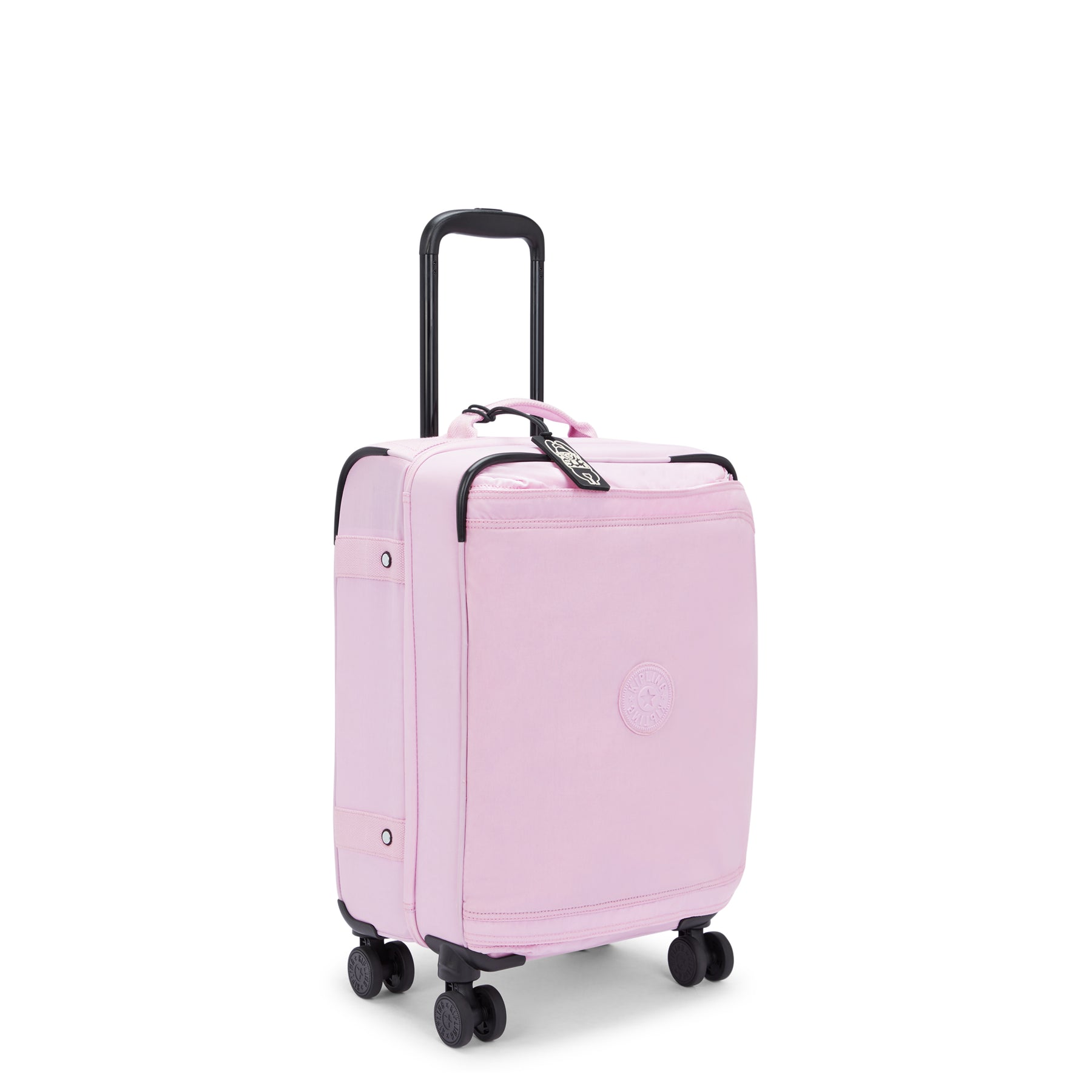 KIPLING Small cabin size wheeled luggage Female Blooming Pink Spontane