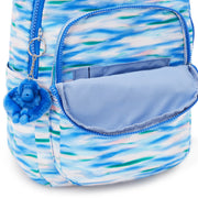 KIPLING Small Backpack (With Laptop Protection) Female Diluted Blue Seoul S