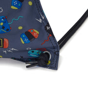Kipling Medium Backpack (With Drawstring) Female Gaming Grey Supertaboo