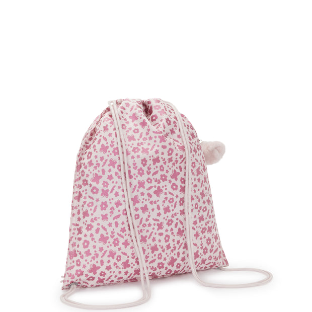 Kipling Medium Backpack (With Drawstring) Female Magic Floral Supertaboo