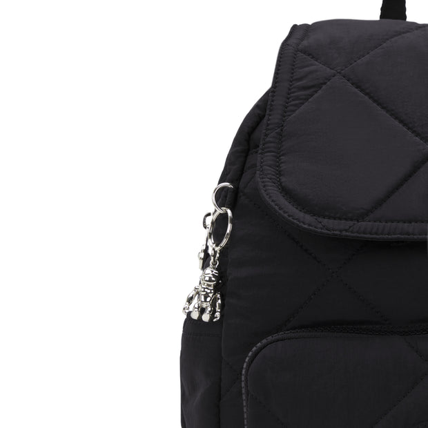 KIPLING Small Backpack Female Cosmic Black Ql City Pack S