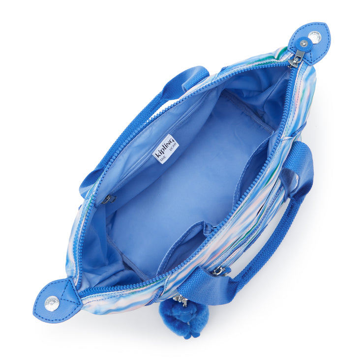KIPLING Small handbag (with removable shoulderstrap) Female Diluted Blue Art Mini  -  I5656-TX9