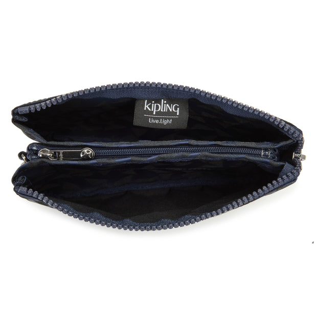 Kipling Large Purse Female Endless Navy Jacquard Creativity L  -  I5688-3QA