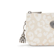 KIPLING Large purse Female White Cheetah J Creativity L