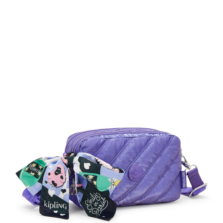 KIPLING Small crossbody Female Glossy Lilac Milda