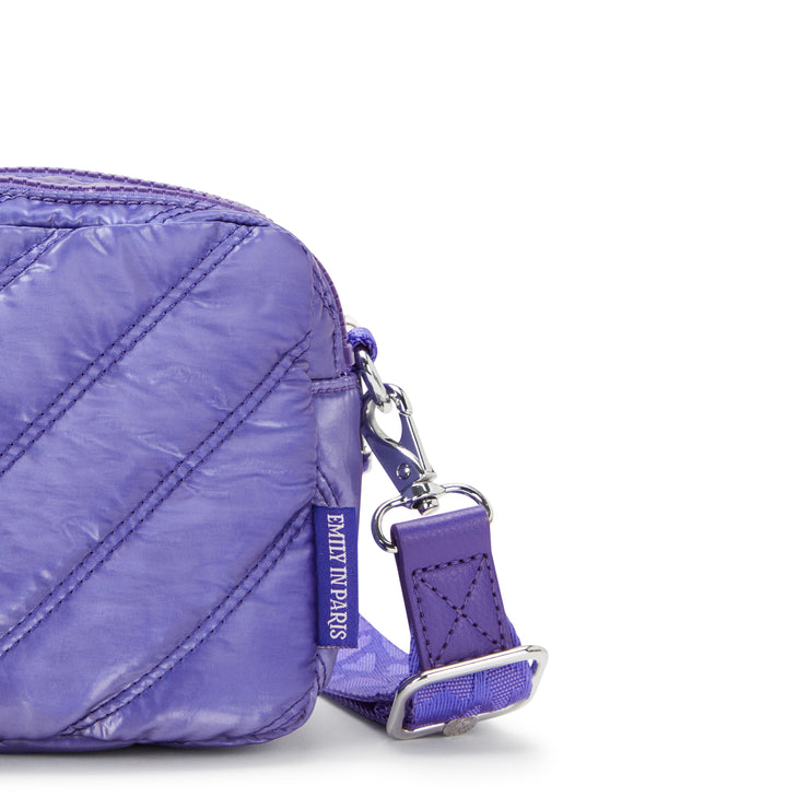 KIPLING Small crossbody Female Glossy Lilac Milda