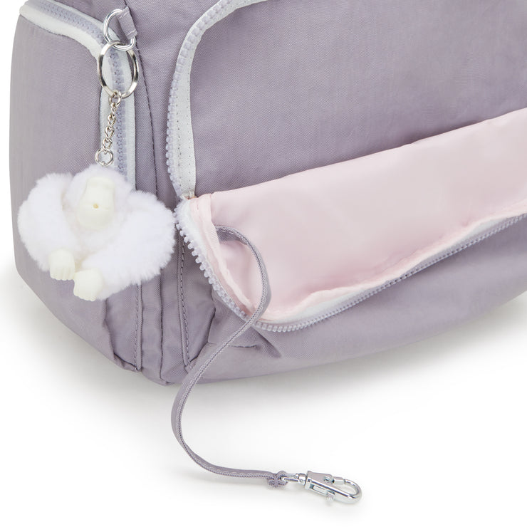 KIPLING Large Crossbody Bag with Adjustable Straps Not used Tender Grey Gabb  -  I5740-1FB