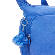 KIPLING Large Crossbody Bag with Adjustable Straps Not used Havana Blue Gabb