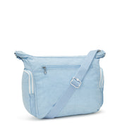 KIPLING Large Crossbody Bag with Adjustable Straps Not used Frost Blue Bl Gabb