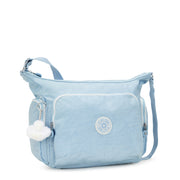KIPLING Large Crossbody Bag with Adjustable Straps Not used Frost Blue Bl Gabb  -  I5740-LZ8