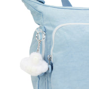 KIPLING Large Crossbody Bag with Adjustable Straps Not used Frost Blue Bl Gabb  -  I5740-LZ8