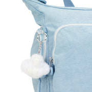 KIPLING Large Crossbody Bag with Adjustable Straps Not used Frost Blue Bl Gabb