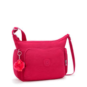 KIPLING Large Crossbody Bag with Adjustable Straps Female Confetti Pink Gabb