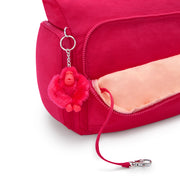 KIPLING Large Crossbody Bag with Adjustable Straps Female Confetti Pink Gabb