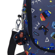 Kipling Large Lunchbox (With Trolley Sleeve) Female Gaming Grey New Kichirou