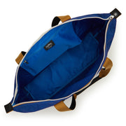 Kipling Large Tote Unisex Deep Sky Blue C Art M Lite