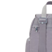 KIPLING Mini Backpack with Adjustable Straps Female Tender Grey City Zip Mini  -  I6046-1FB