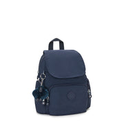 KIPLING Mini Backpack with Adjustable Straps Female Blue Bleu 2 City Zip Mini