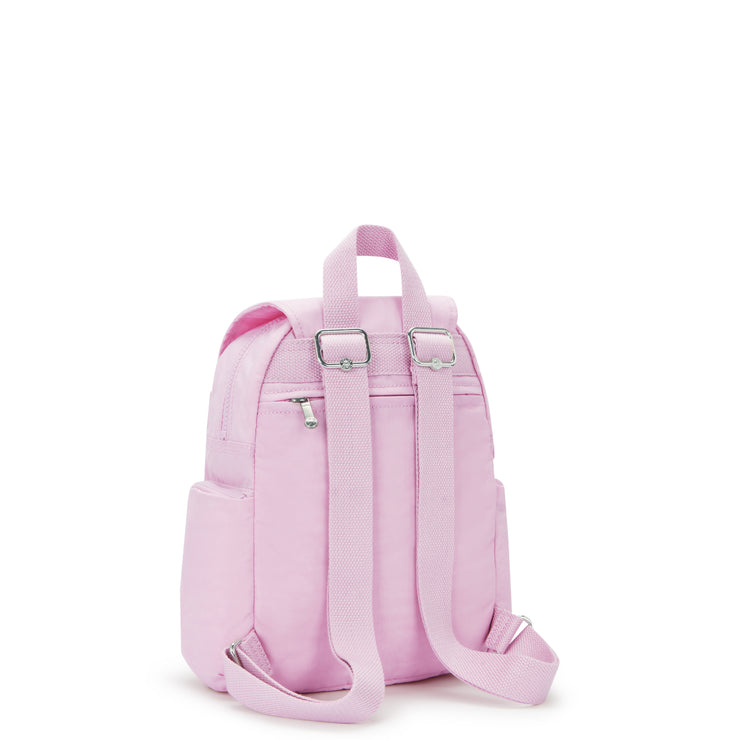 KIPLING Mini Backpack with Adjustable Straps Female Blooming Pink City Zip Mini  -  I6046-R2C