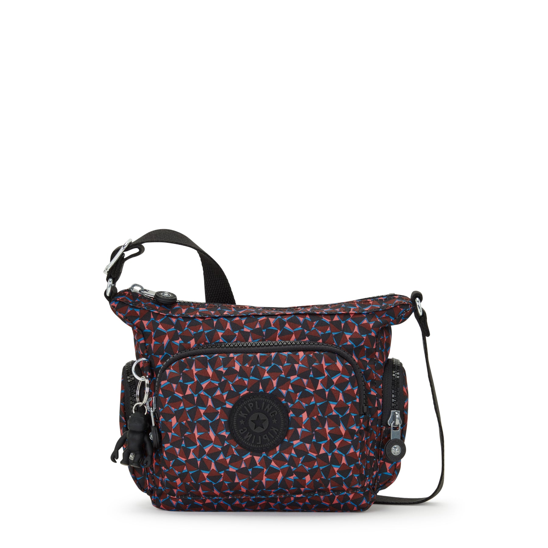 Kipling Small Crossbody Female Happy Squares Gabbie Mini - I6193-B3X