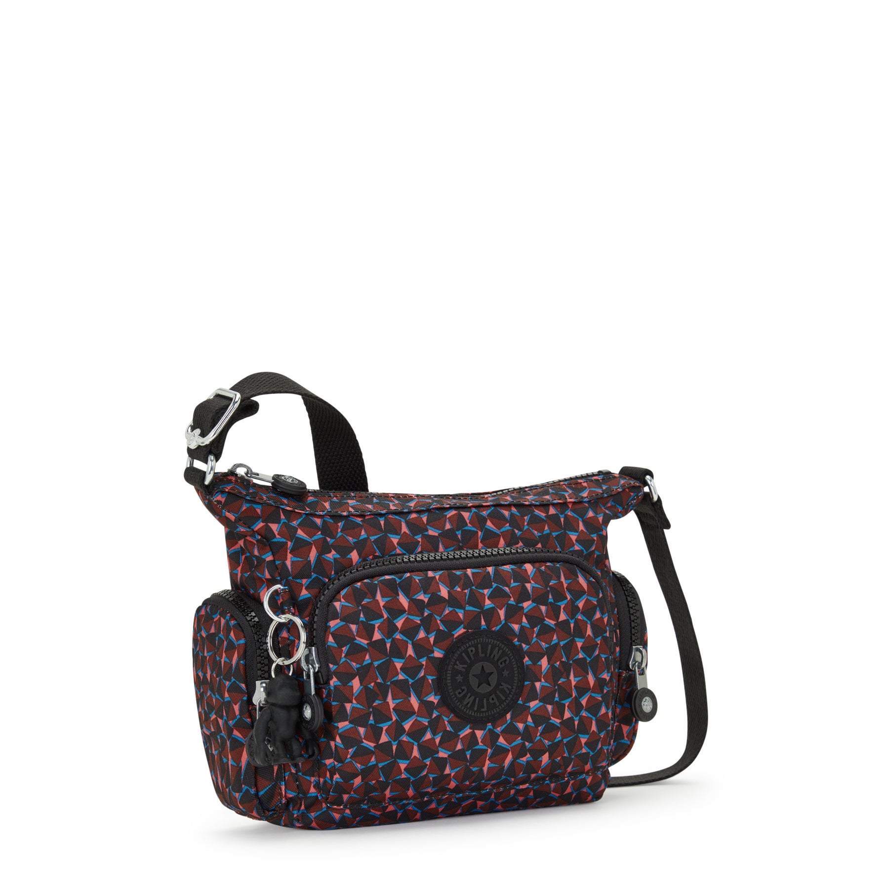Kipling Small Crossbody Female Happy Squares Gabbie Mini - I6193-B3X