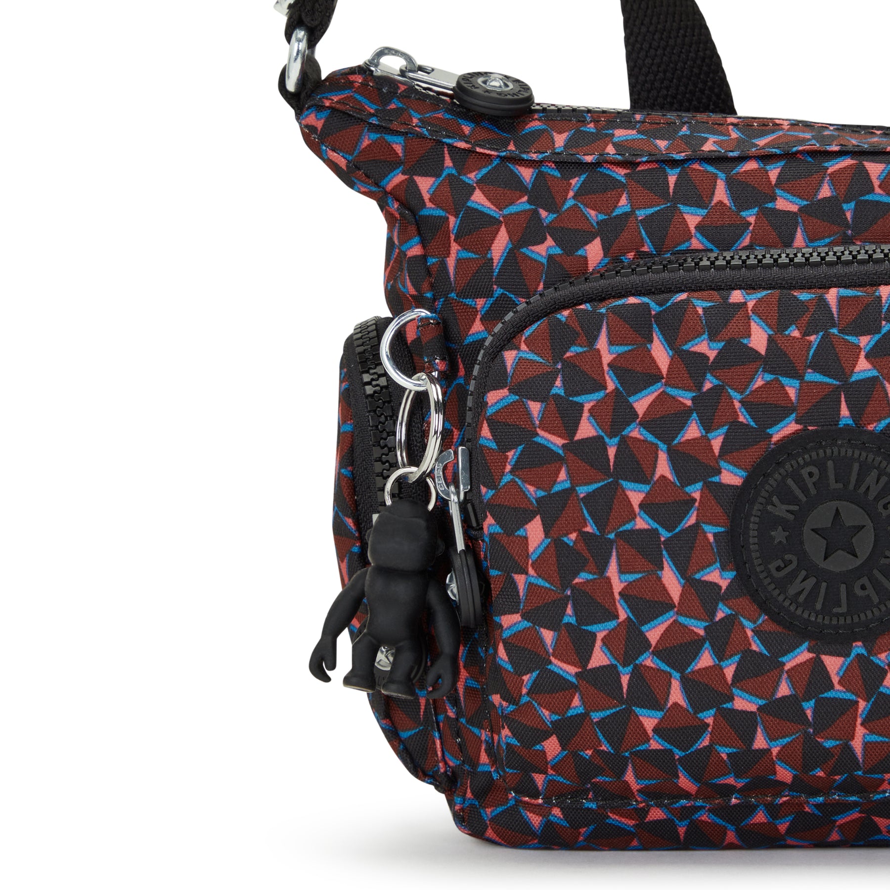 Kipling Small Crossbody Female Happy Squares Gabbie Mini - I6193-B3X