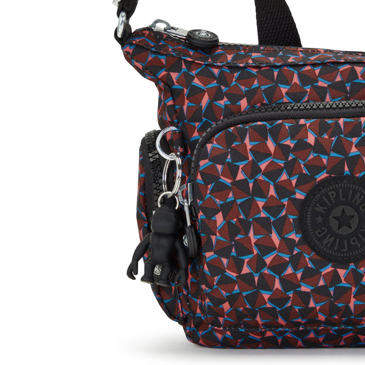 Kipling Small Crossbody Female Happy Squares Gabbie Mini  -  I6193-B3X