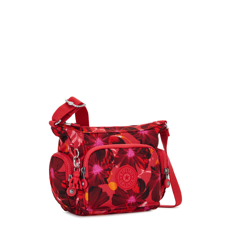 Kipling Small Crossbody Female Poppy Floral Gabbie Mini