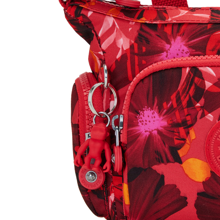 Kipling Small Crossbody Female Poppy Floral Gabbie Mini  -  I6193-P3T
