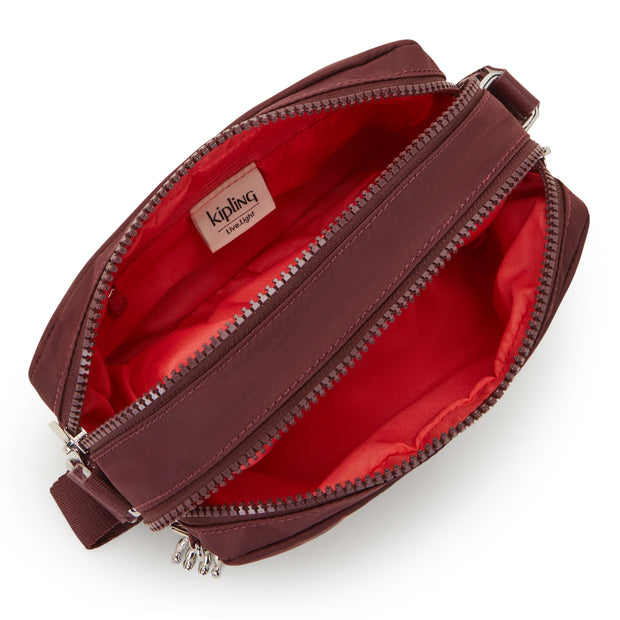 Kipling Small Crossbody Female Deep Aubergine Milda