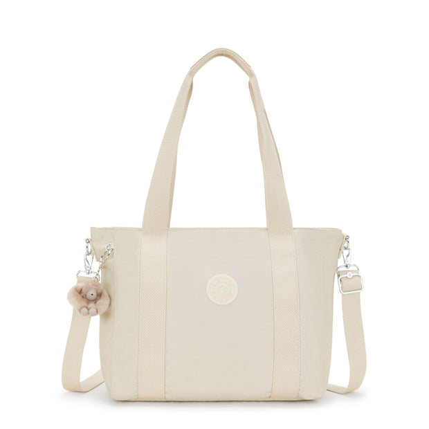 KIPLING Small tote (with removable shoulderstrap) Female Beige Pearl Asseni S
