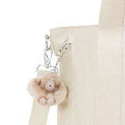 KIPLING Small tote (with removable shoulderstrap) Female Beige Pearl Asseni S