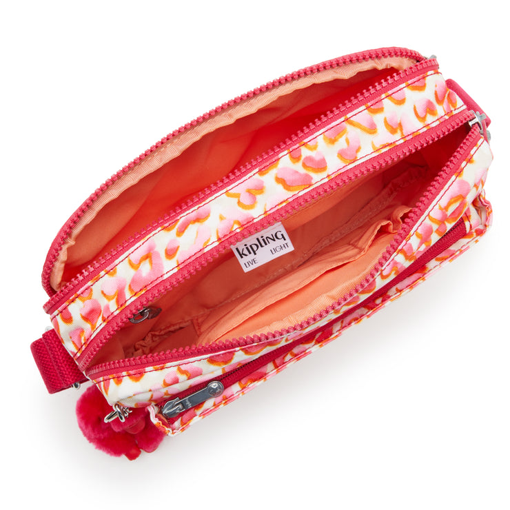 KIPLING Medium crossbody Female Latin Cheetah Abanu M  -  I6237-6LX
