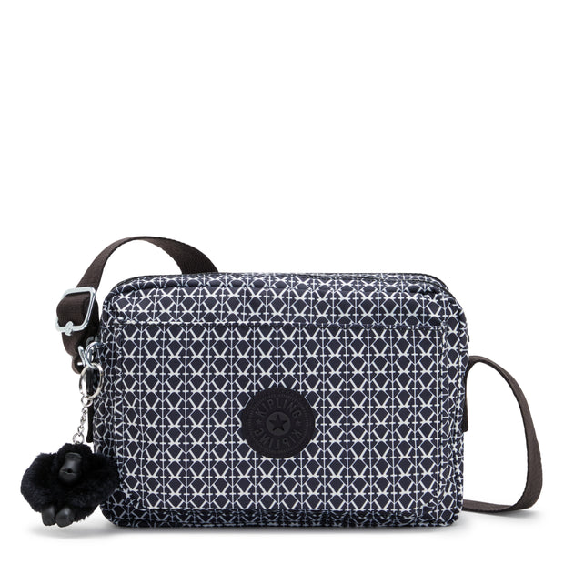 KIPLING Medium crossbody Female Signature Print Abanu M