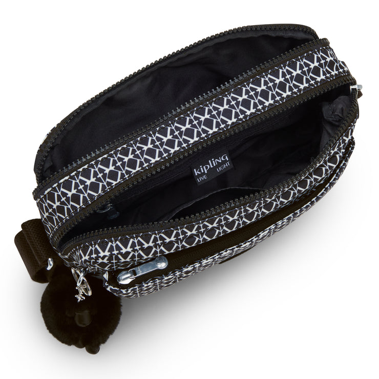 KIPLING Medium crossbody Female Signature Print Abanu M