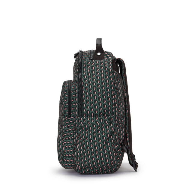 Kipling Large Backpack Female 3D K Pink Seoul