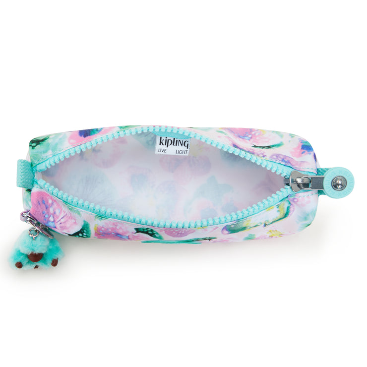 KIPLING Medium pencase Female Aqua Blossom Freedom  -  I6310-7EC