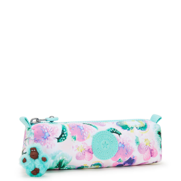 KIPLING Medium pencase Female Aqua Blossom Freedom